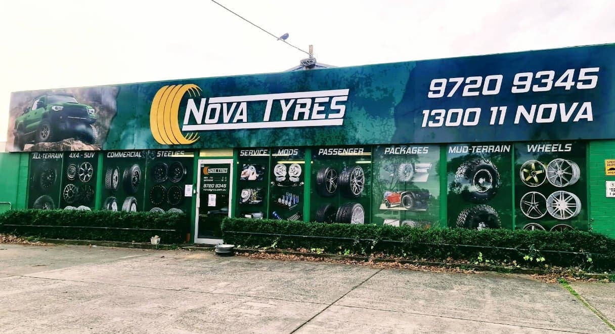 Nova Tyres Bayswater storefront